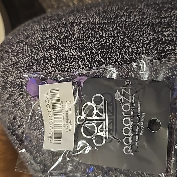 Developing Dignity Purple 💜 Earrings - Picture 3 of 3